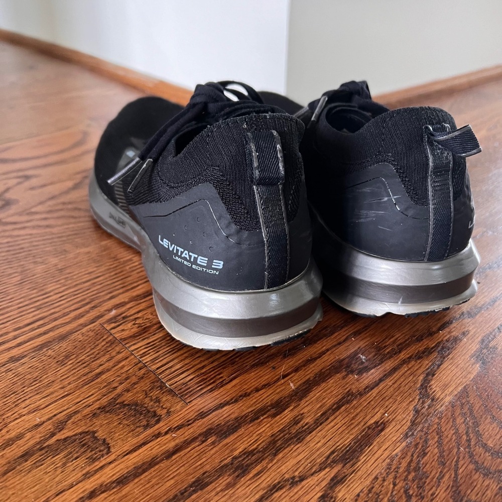 Brooks Levitate 3 Limited Edition Mens 11 Running Shoes Black Silver 1103251D071 - Picture 8 of 11